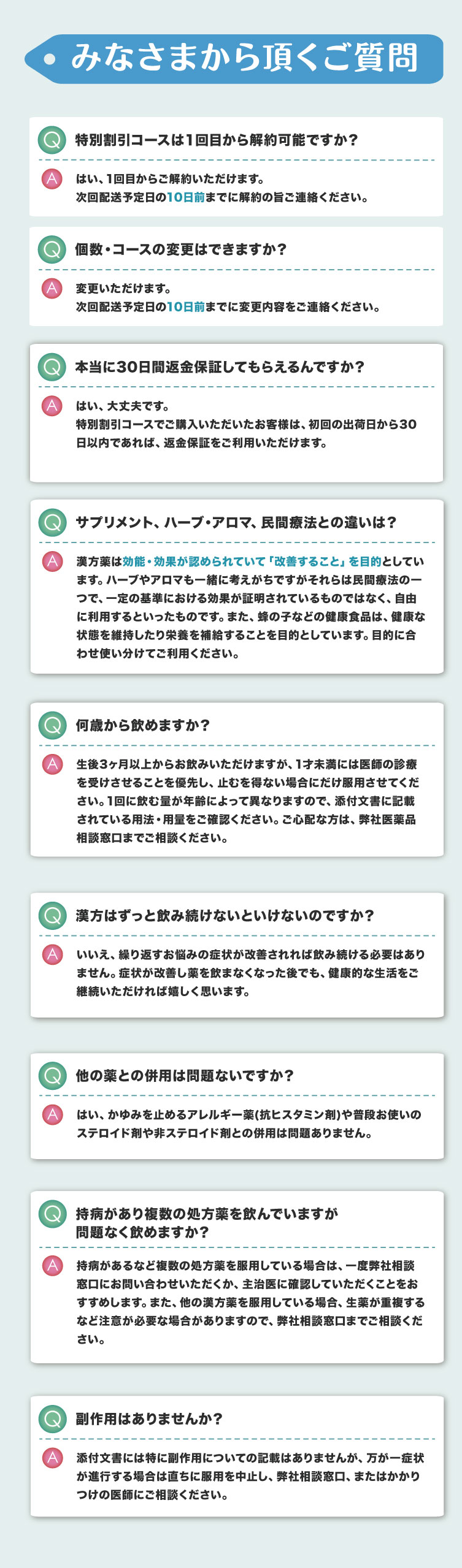 よくある質問（Q&A）